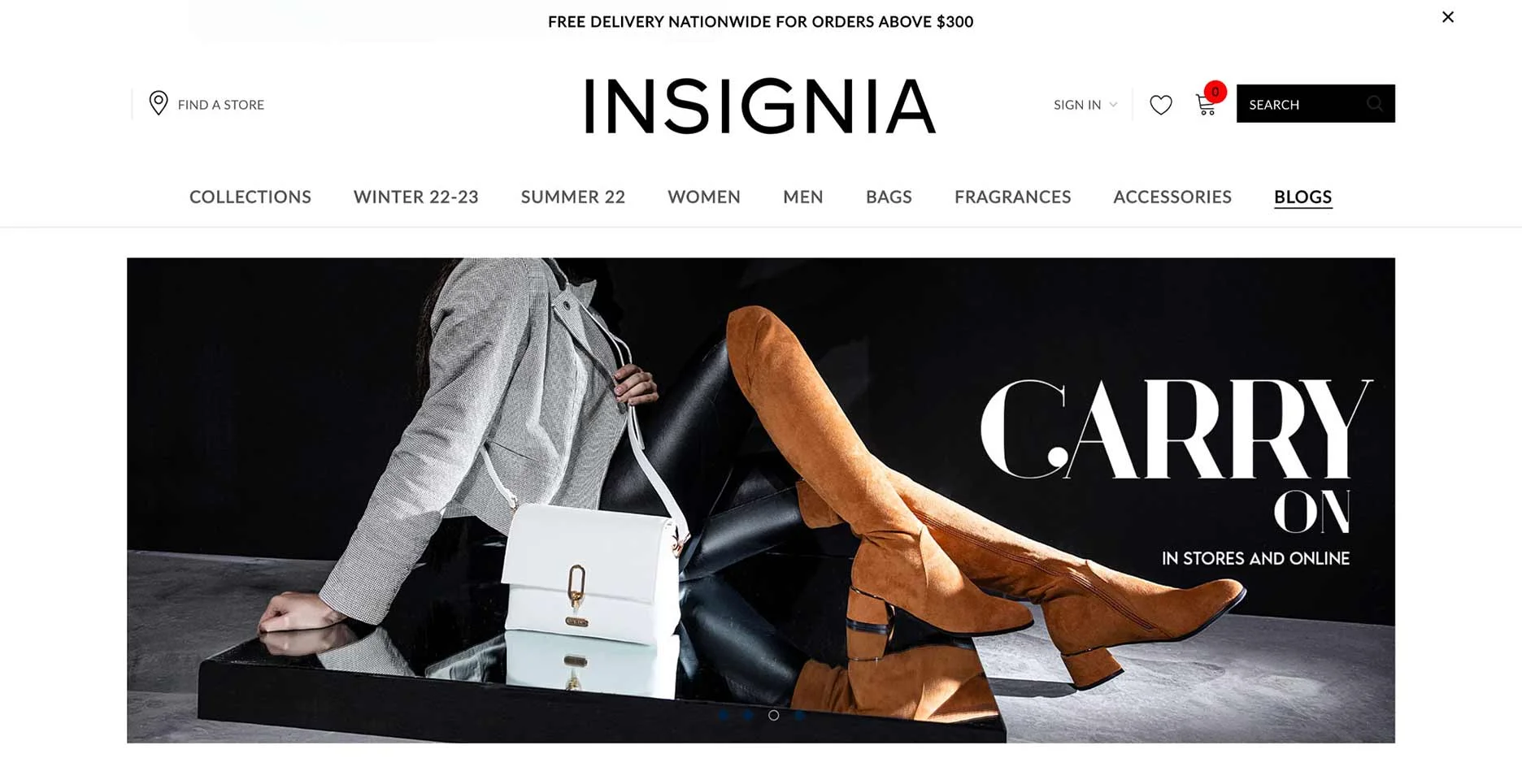 Insignia Ecommerce Store