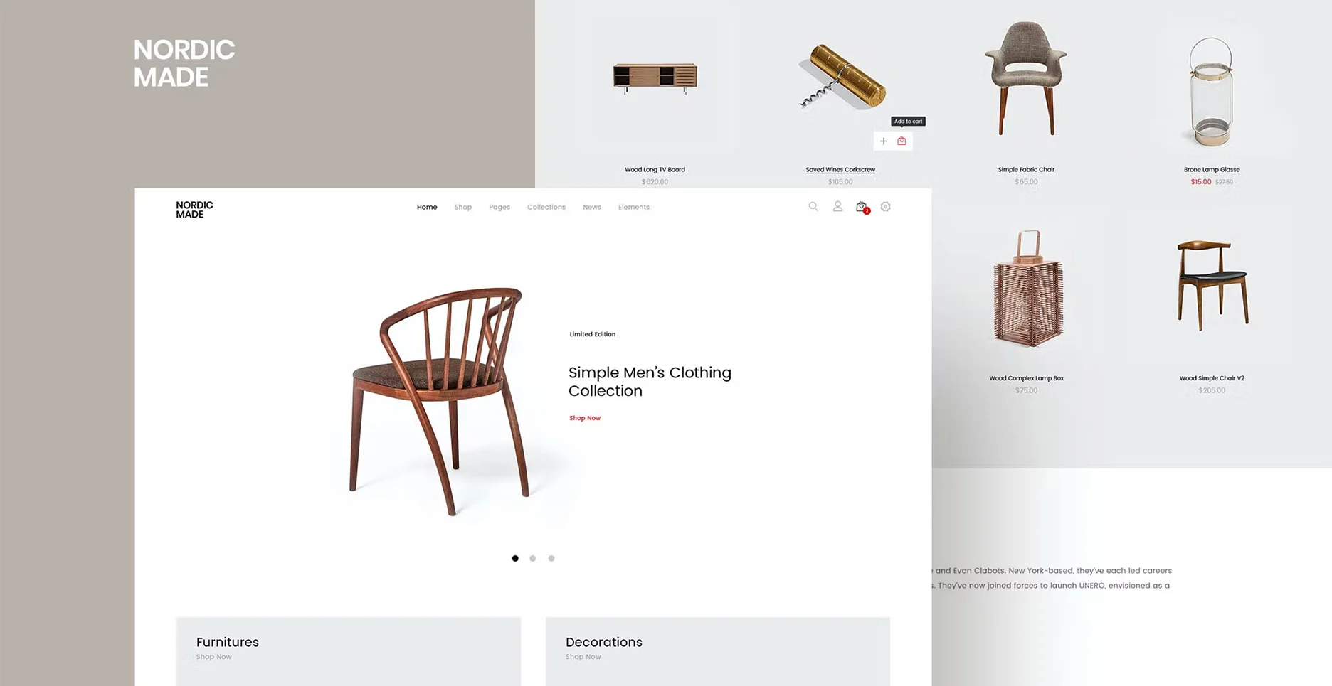 Nordic Ecommerce Store